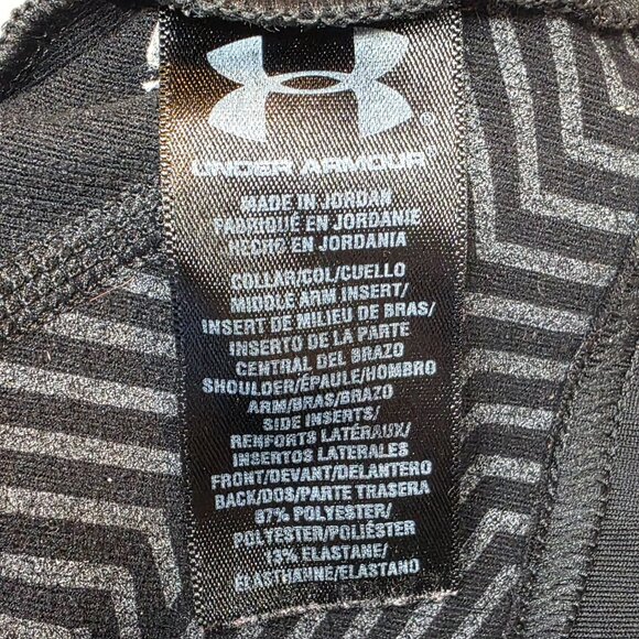 Under Armour Coldgear Long Sleeve Mock Neck Fitted Shirt - YLG/JG/G - Picture 10 of 11